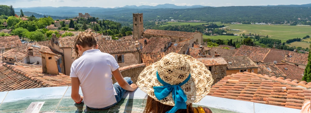 vue aérienne Callian