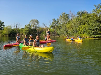 kayak en rivière Fréjus