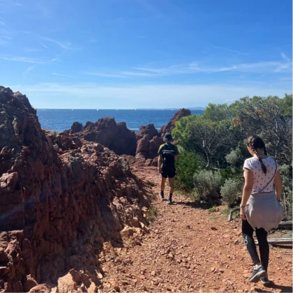 Sentier littoral cap Dramont