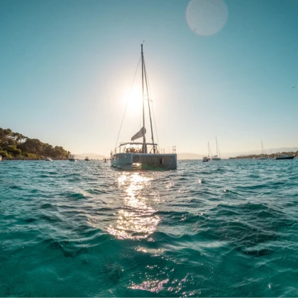 Sortie bateau aux iles de Lérins en catamaran