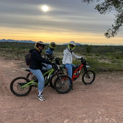 Moto électrique tout terrain Var