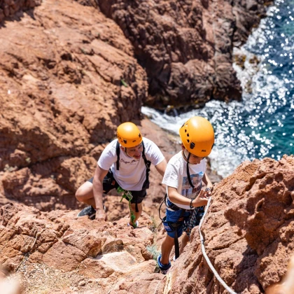 Via cordata en famille au DRAMONT à Saint-Raphaël