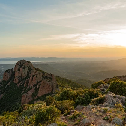 Randonnée du cap roux massif de l'Estérel