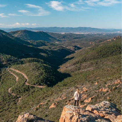 Massif de l'esterel randonnée du pic d'aurelle