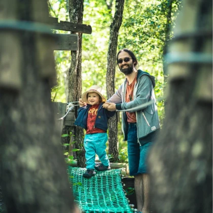 Parc accrobranche activité enfant Var