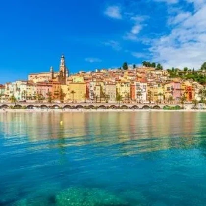 Menton sud de la France