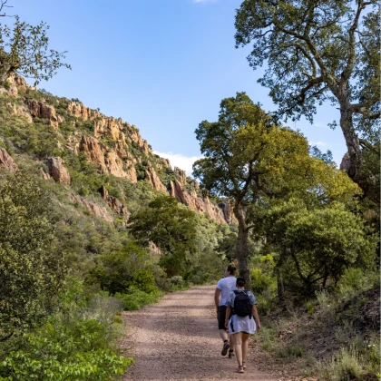 Balade dans le massif de l'Estérel à Saint-Raphaël