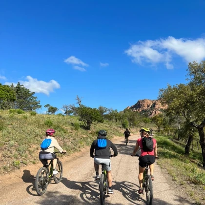 VTT electrique dans l'esterel
