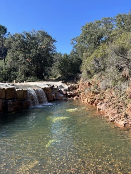 cascade massif de l'estérel