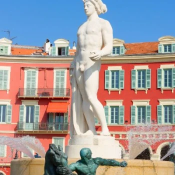 Vue du Chateau de Nice, Côte d'Azur