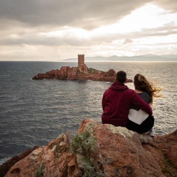 Dramont sous la pluie