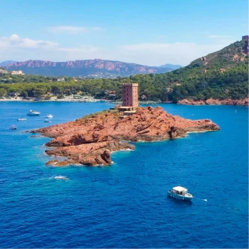 Visiter l'Ile d'Or - Rastel d'Agay - Cap Dramont - Saint-Raphaël