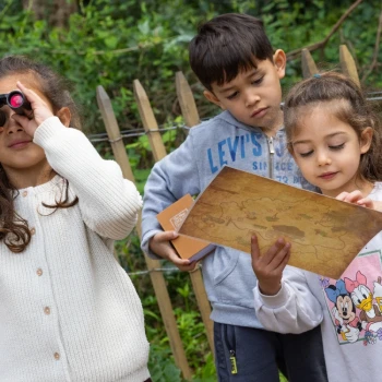 chasse au trésor sortie maternelle fin d'année scolaire