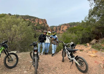 Moto électrique - Expérience Côte d'Azur