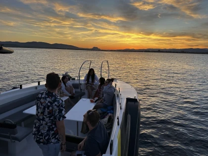 Apéro sunset - Départ Fréjus - Vedette  - Expérience Côte d'Azur