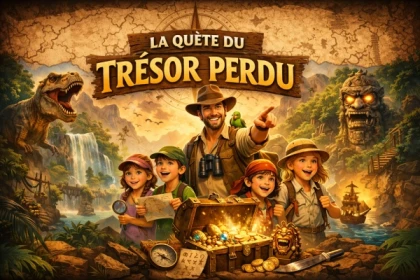 Aventure jeunesse - LA QUÊTE DU TRÉSOR PERDU - Expérience Côte d'Azur