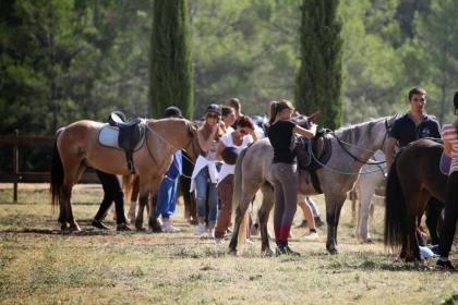Balade à cheval en duo avec dégustation de vin - Expérience Côte d'Azur
