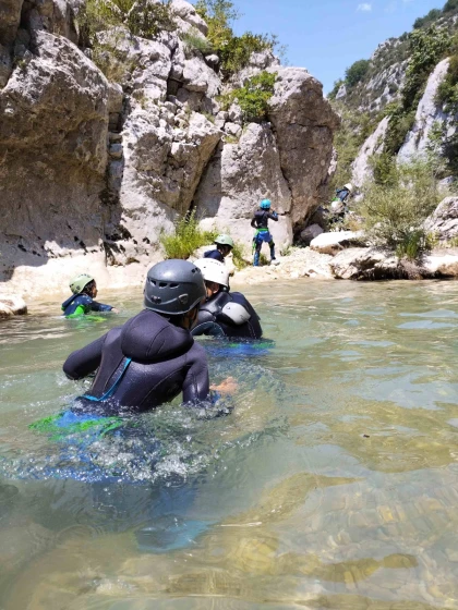 Canyon de l'Artuby, débutant 1/2 journée (+ 7 ans) - Expérience Côte d'Azur