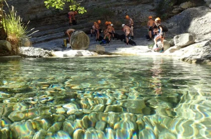 Canyoning dans la Vésubie – Demi-journée découverte près de Nice (Mercantour) - Expérience Côte d'Azur