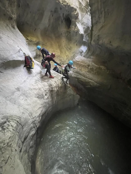 Canyoning Découverte : Le Haut Jabron - Expérience Côte d'Azur