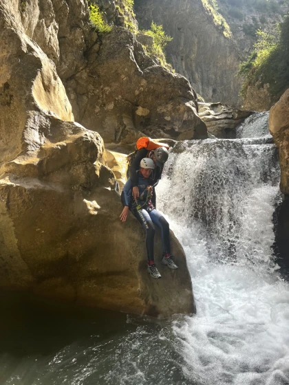 Canyoning Sportif : Saint Auban - Expérience Côte d'Azur