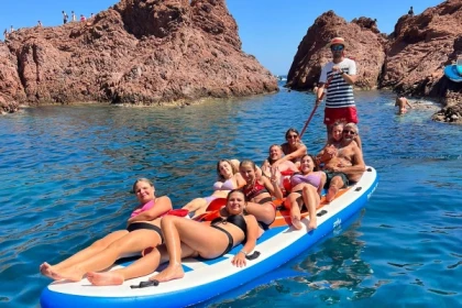 PROMO - Combo Groupe FULL DÉCOUVERTE : Excursion Calanques en paddle géant + Jeu de piste - Expérience Côte d'Azur