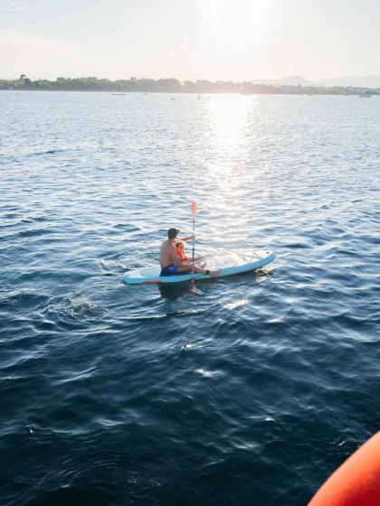 Balade catamaran hyères - Coucher de soleil presqu'île de Giens - Expérience Côte d'Azur