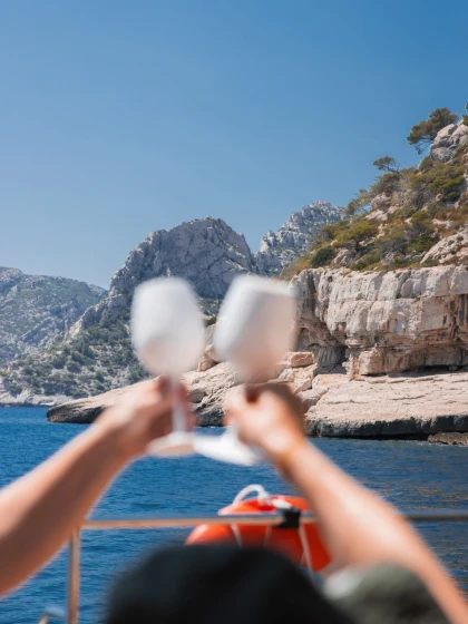 Départ Marseille | Le Brunch en Mer | Calanques de Marseille - Expérience Côte d'Azur