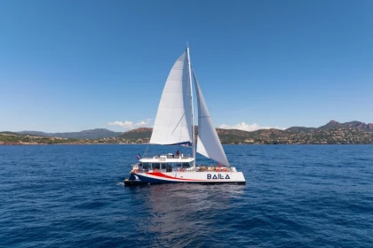 PROMO Catamaran- départ St Raphaël - Visite Guidée du Littoral - Expérience Côte d'Azur