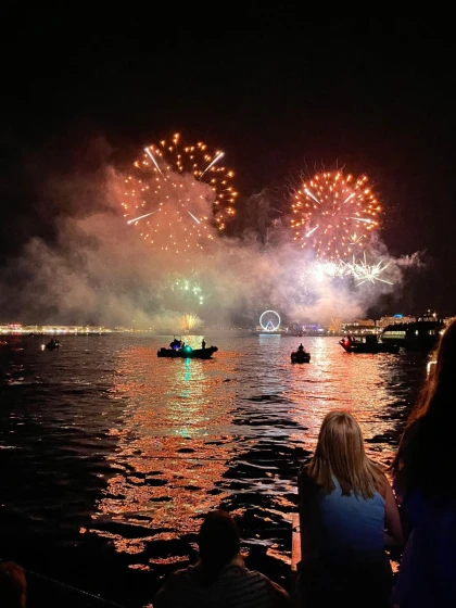 Départ St Raphaël | La Soirée Dîner Feu d'Artifice - Expérience Côte d'Azur