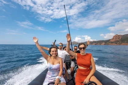 Excursion en mer semi-rigide  Cap d'Antibes - Expérience Côte d'Azur