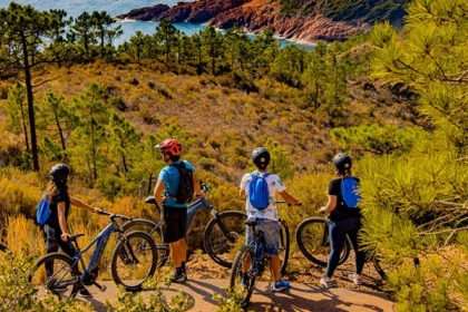 Excursion VTT électrique sportive - Expérience Côte d'Azur