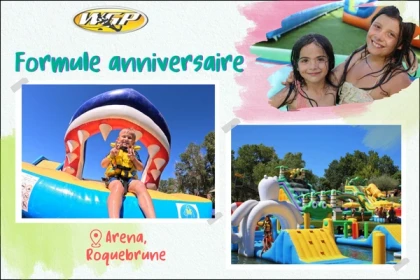 Formule anniversaire enfant - de 15 ans - Expérience Côte d'Azur