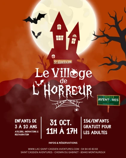 HALLOWEEN - Village de l'Horreur - Expérience Côte d'Azur