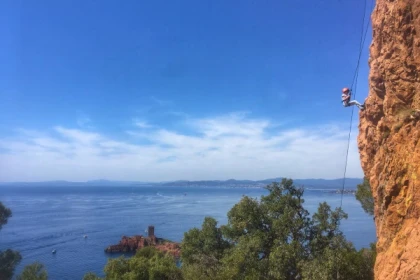 Initiation Escalade - Dramont - 1/2 journée - Expérience Côte d'Azur