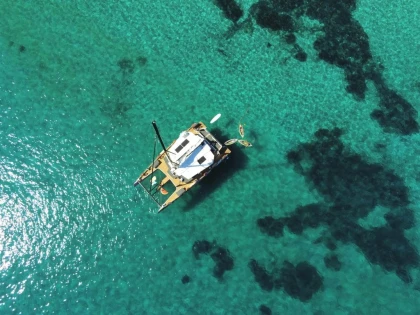 Journée en catamaran à Cap Taillat Départ Cavalaire - PROMO - Expérience Côte d'Azur