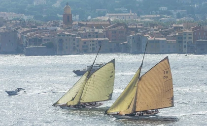 Voiles de Saint Tropez sorie bateau