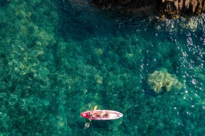 kayak crique à Agay