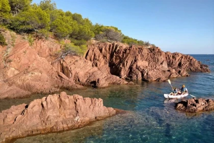 Location Kayak -Estérel -Agay-Antheor- Corniche d'or - Expérience Côte d'Azur
