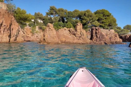 Location Kayak -Estérel -Agay-Antheor- Corniche d'or - Expérience Côte d'Azur
