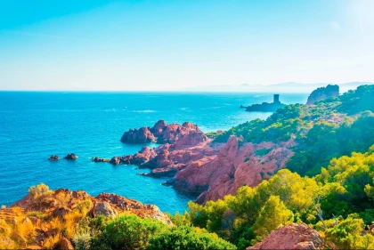Les Calanques de l'Esterel - Départ Fréjus - Semi rigide - Expérience Côte d'Azur