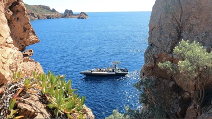 Les Calanques de l'Esterel - Départ Fréjus - Semi rigide - Expérience Côte d'Azur