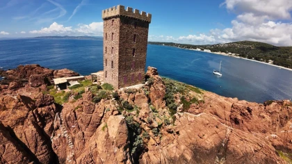 Les Calanques de l'Esterel - Départ Fréjus - Vedette  - Expérience Côte d'Azur