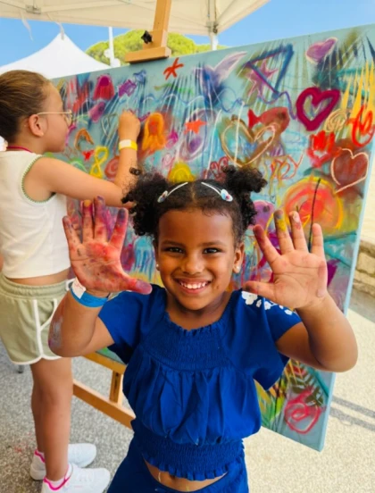 Live painting participatif immersif BoeM - Spécial jeunesse et scolaire - Expérience Côte d'Azur
