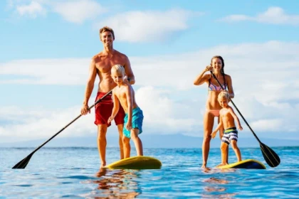 Location 1H de paddle - paddle tandem - canoë-kayak - Expérience Côte d'Azur