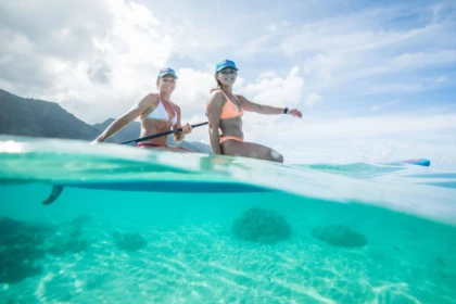 Location 1H de paddle - paddle tandem - canoë-kayak - Expérience Côte d'Azur