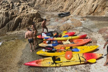 Location de kayak de mer Pampelonne Saint-Tropez - Expérience Côte d'Azur