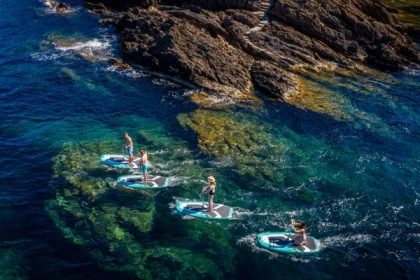 Location de paddles électriques avec guidon - Expérience Côte d'Azur