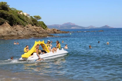 Location de pédalo en mer - Expérience Côte d'Azur