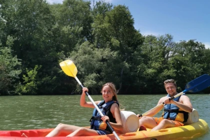 Kayak en rivière - Location 2 places - Rivière l'Argens - Expérience Côte d'Azur